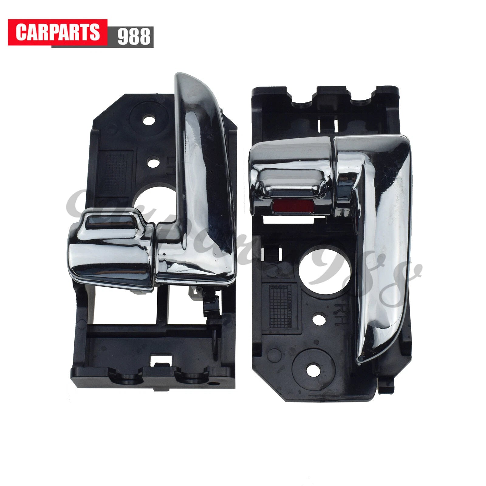 Inside Door Handle Chrome Front Rear LH RH For Kia Spectra 826102F000 826202F000 6B93BC-57