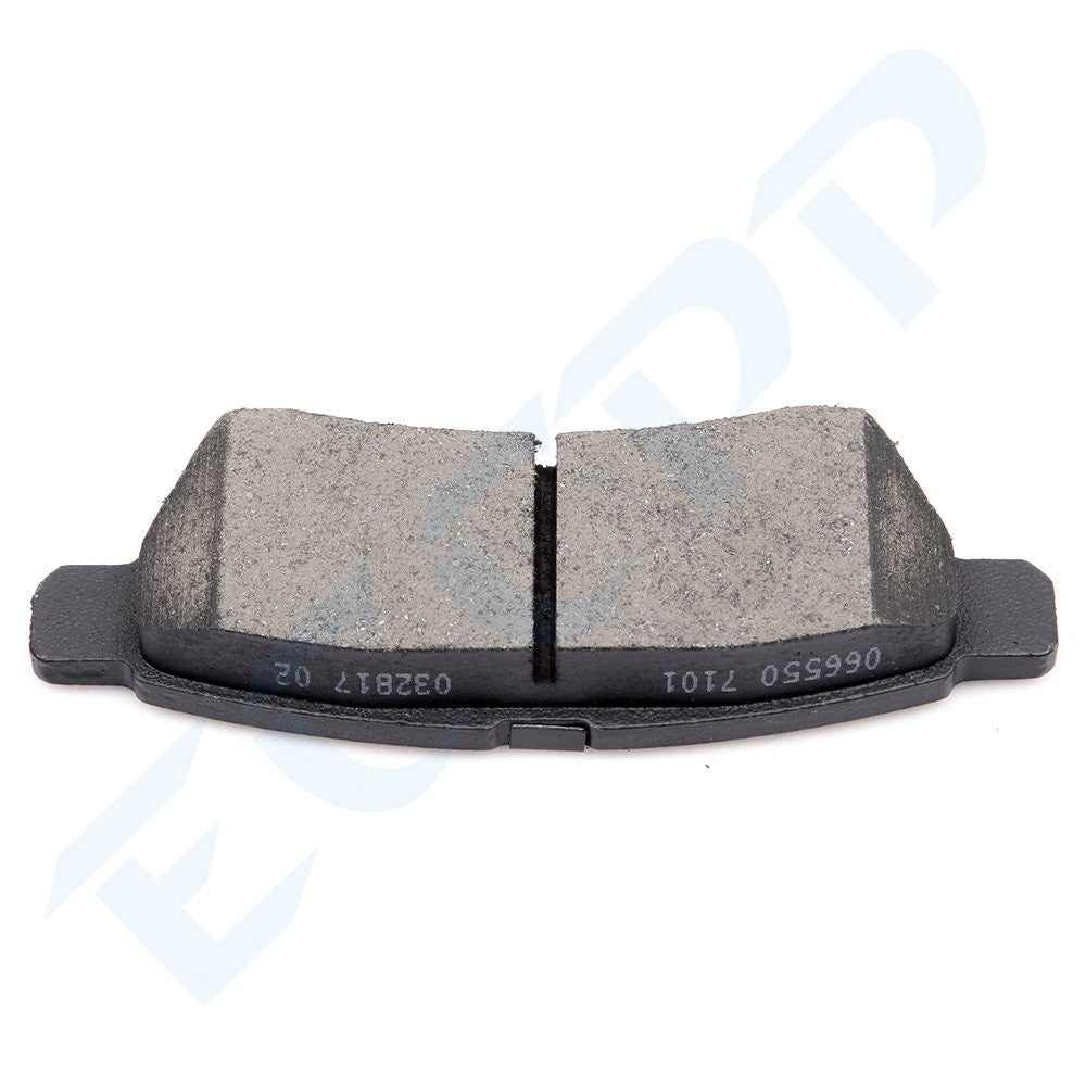 Front Rear Ceramic Brake Pads Rotors For Nissan Frontier Xterra Suzuki Equator 6B93BC-57