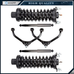 2x Complete Strut Assembly 2x Shocks 2x Control Arms Fits 2002-2007 Jeep Liberty KOEEP