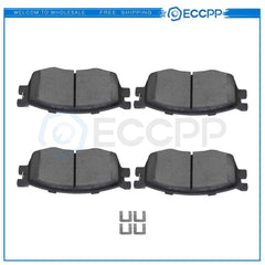 Front Ceramic Brake Pads For 2006-2009 2010 2011 Hyundai Accent Kia Rio Kia Rio5 6B93BC-57