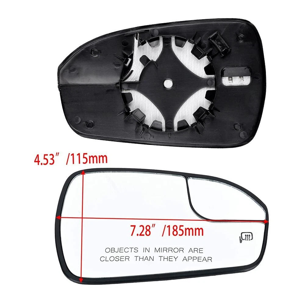 Right Side Power Heated Mirror Glass For 2013-2020 Ford Fusion DS7Z17K707B EOA 6B93BC-57