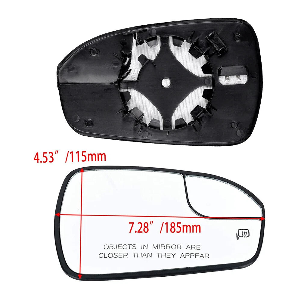 Right Passenger Side Power Heated Mirror Glass For Ford Fusion 2013-2020 EOA 6B93BC-57