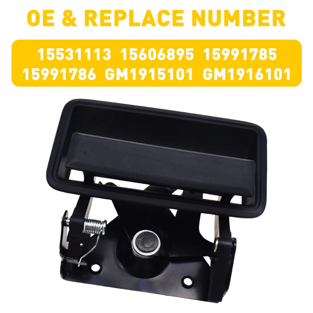 Tailgate Handle & Bezel For Chevy Silverado C/K C1500 C2500 C3500 1988-1998 EOA 6B93BC-57