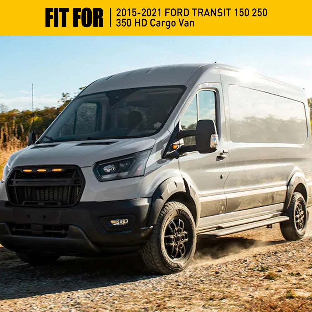 For 2015-2021 FORD TRANSIT 250 150 350 HD Driver Mirror Side Turn Signal Light 6B93BC-57