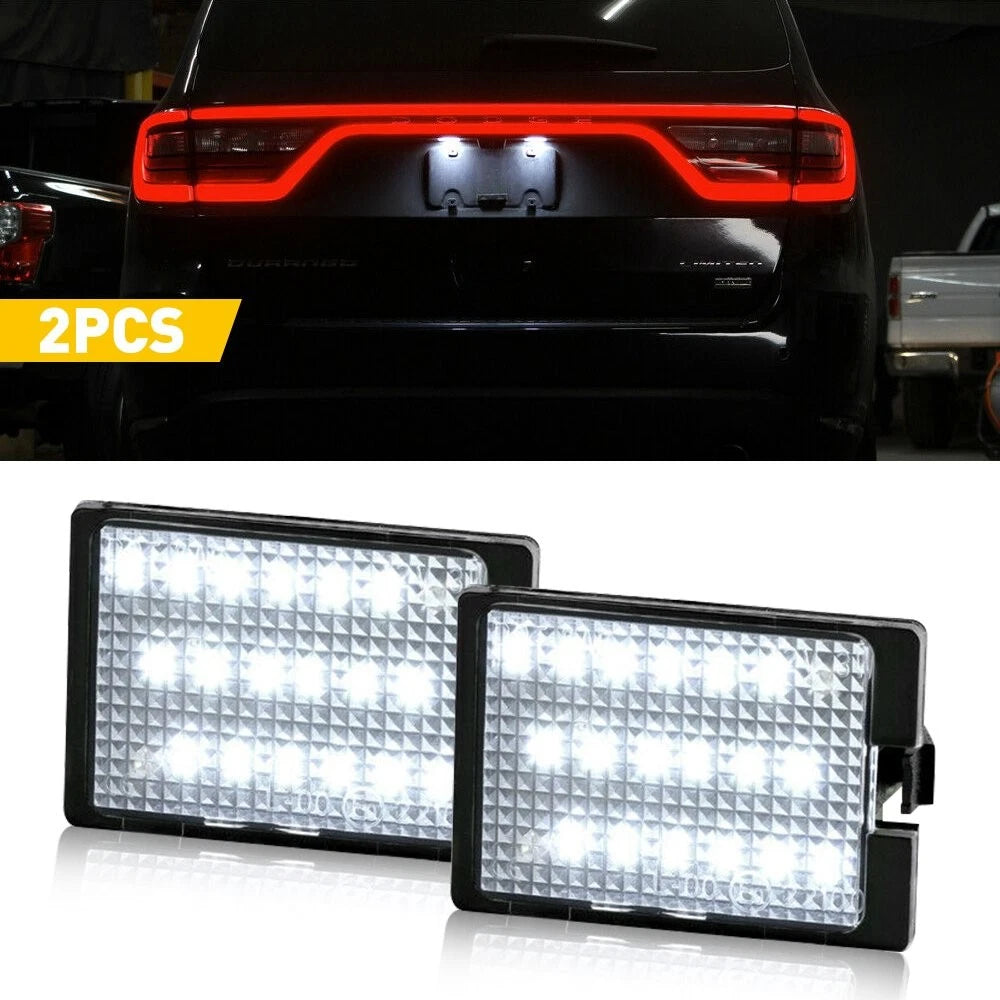 For 2014-2021 Dodge Durango White Super 6000K LED License Light Plate Tag Lamp 6B93BC-57