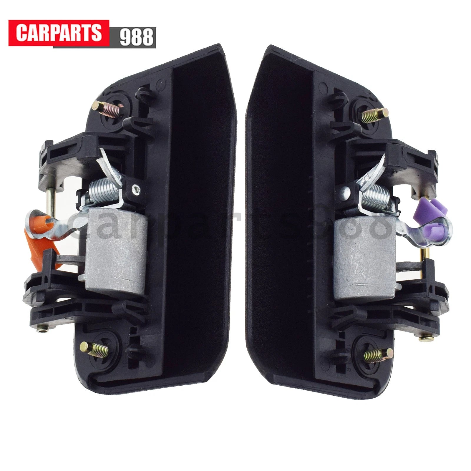 Rear Left Right Black Exterior Door Handle For 2007-2016 Jeep Compass 5115827AE 6B93BC-57