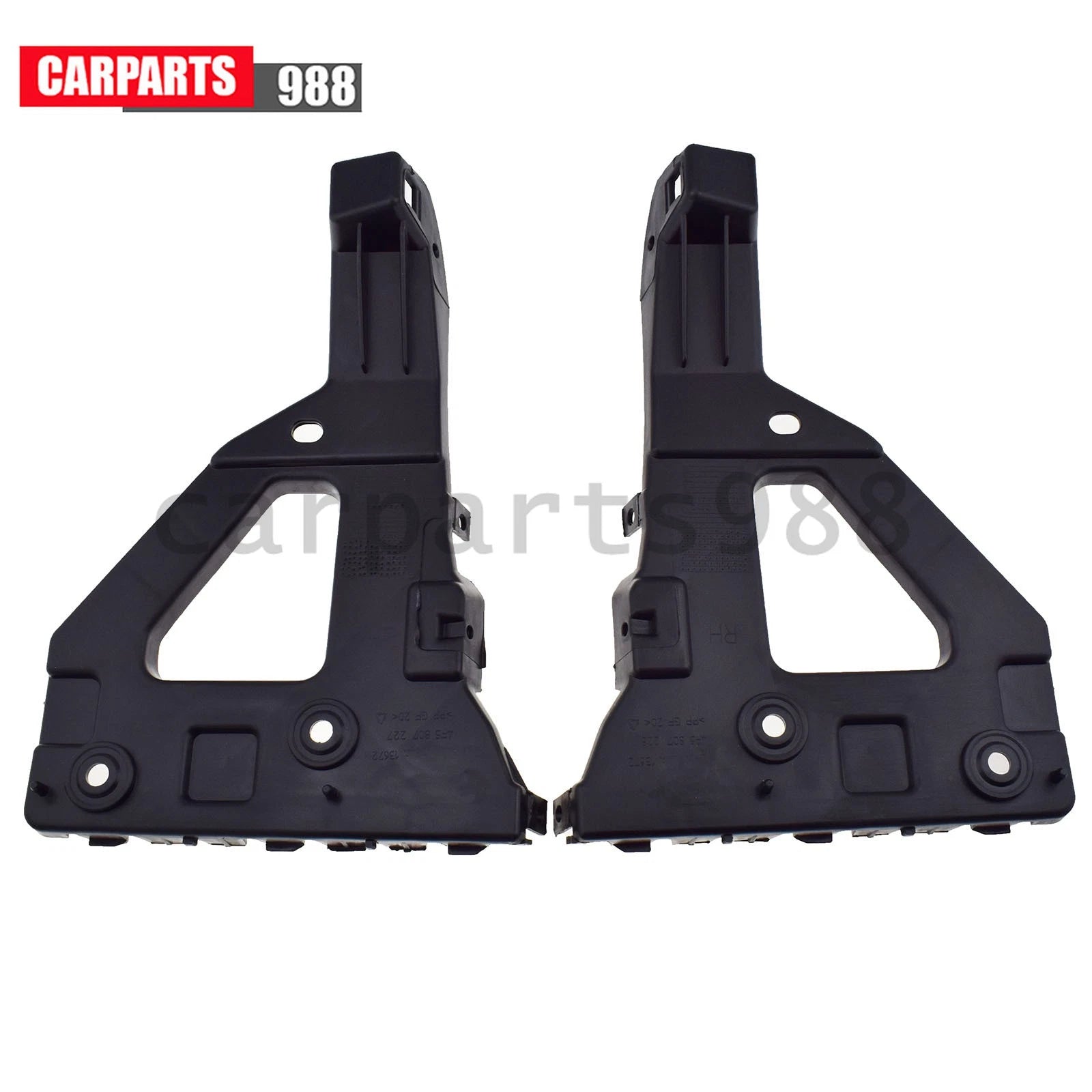 Front Left & Right Bumper Brackets Fit For Audi A6 Quattro 2005-2011 4F0807227 6B93BC-57