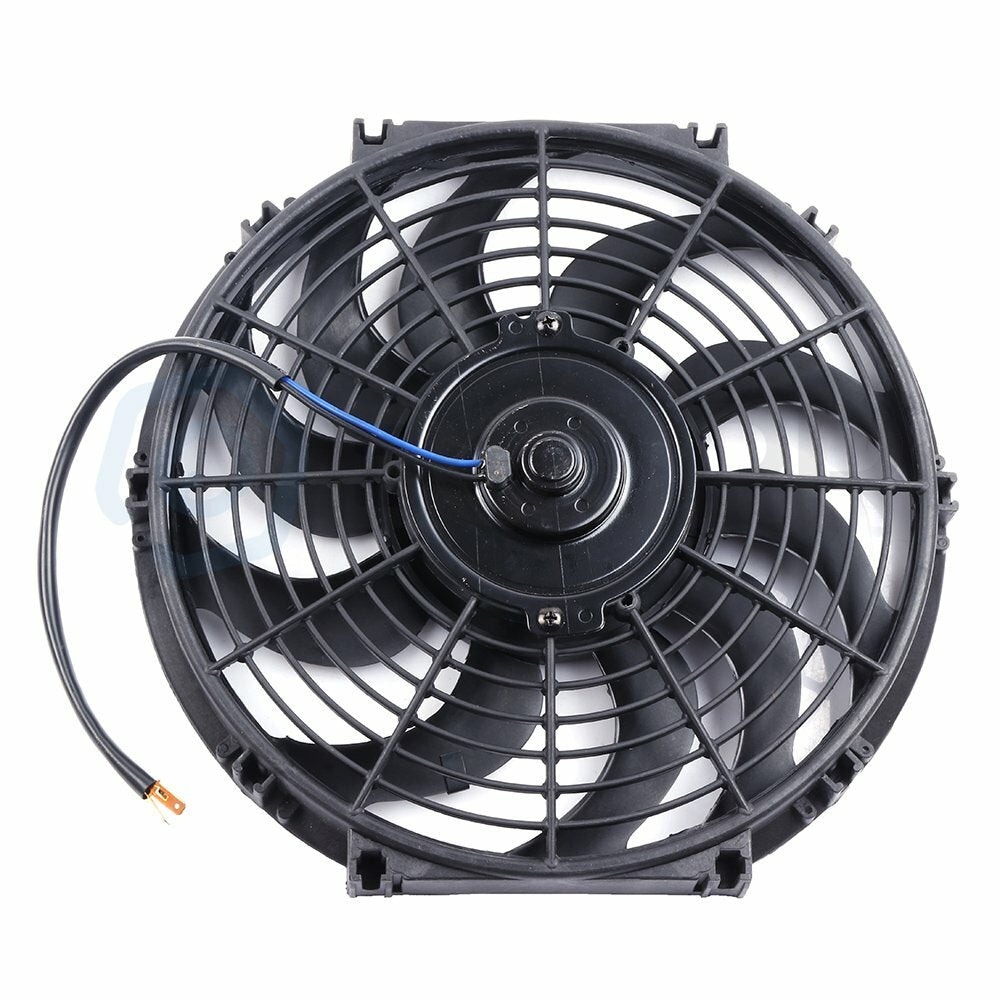 Radiator Condenser Cooling Fan 12" Inch Universal Push Pull Mounting Kit 6B93BC-57