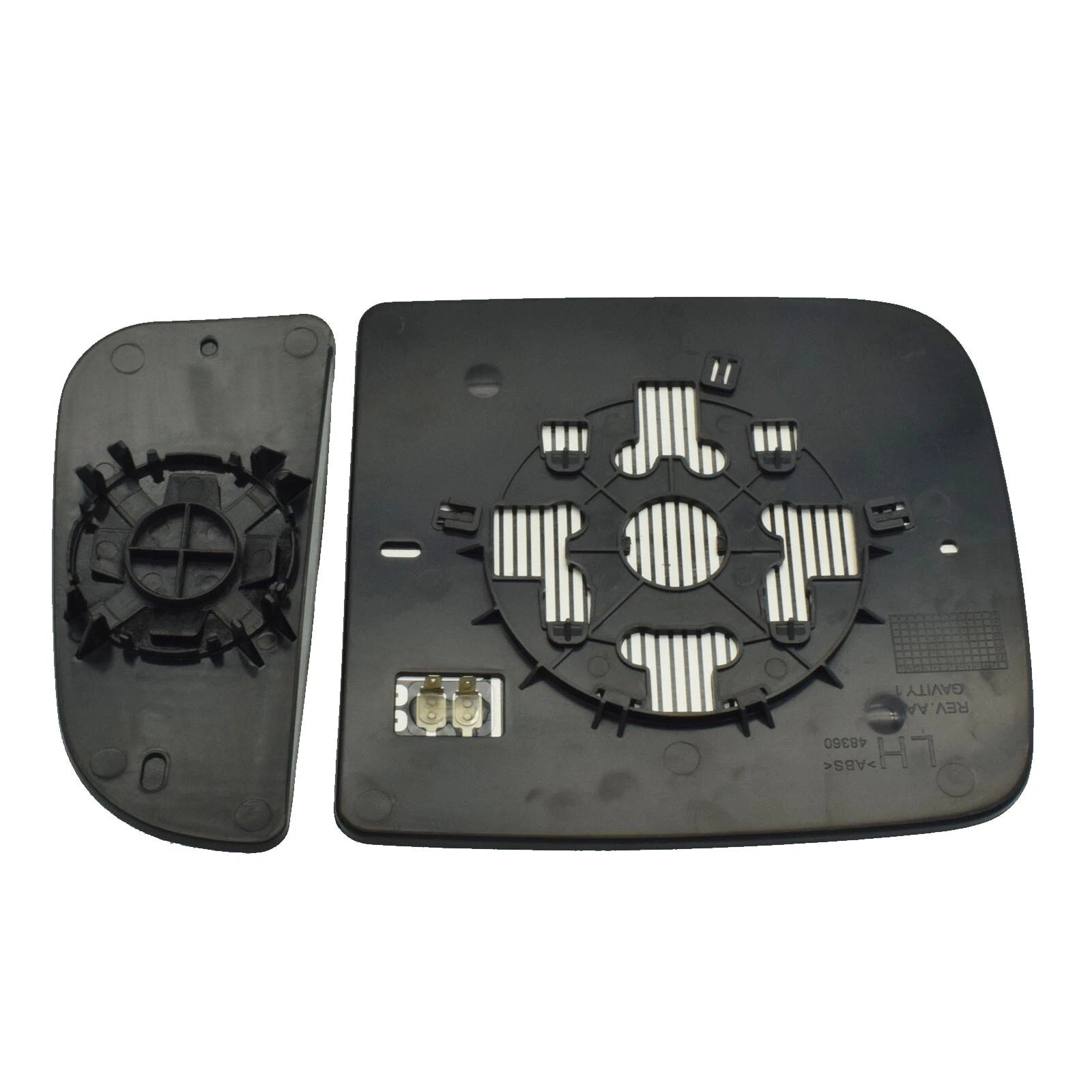 Left For Dodge RAM 1500 2500 2010-18 Wing Mirror Glass W/ Backing Heated Spotter 6B93BC-57