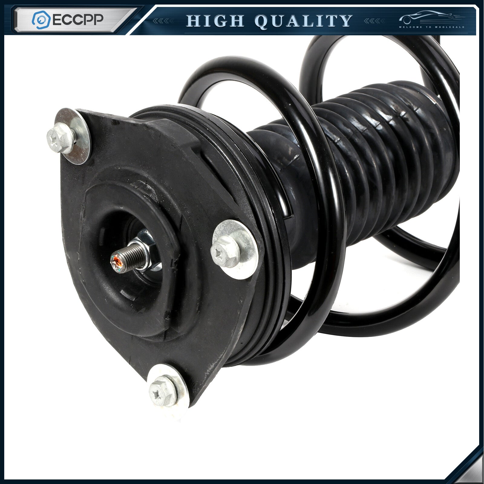 Full Set 4 Front Complete W/ Coil Struts & Rear Shocks for Nissan Rogue 2008-12 6B93BC-57