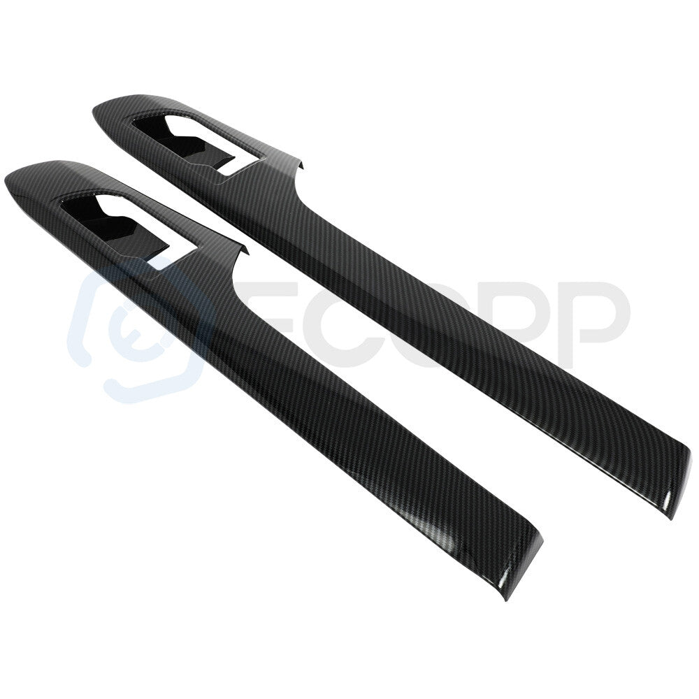 For 20-22 Toyota Highlander Door Molding Trim Carbon Fiber Front Rear Left Right 6B93BC-57