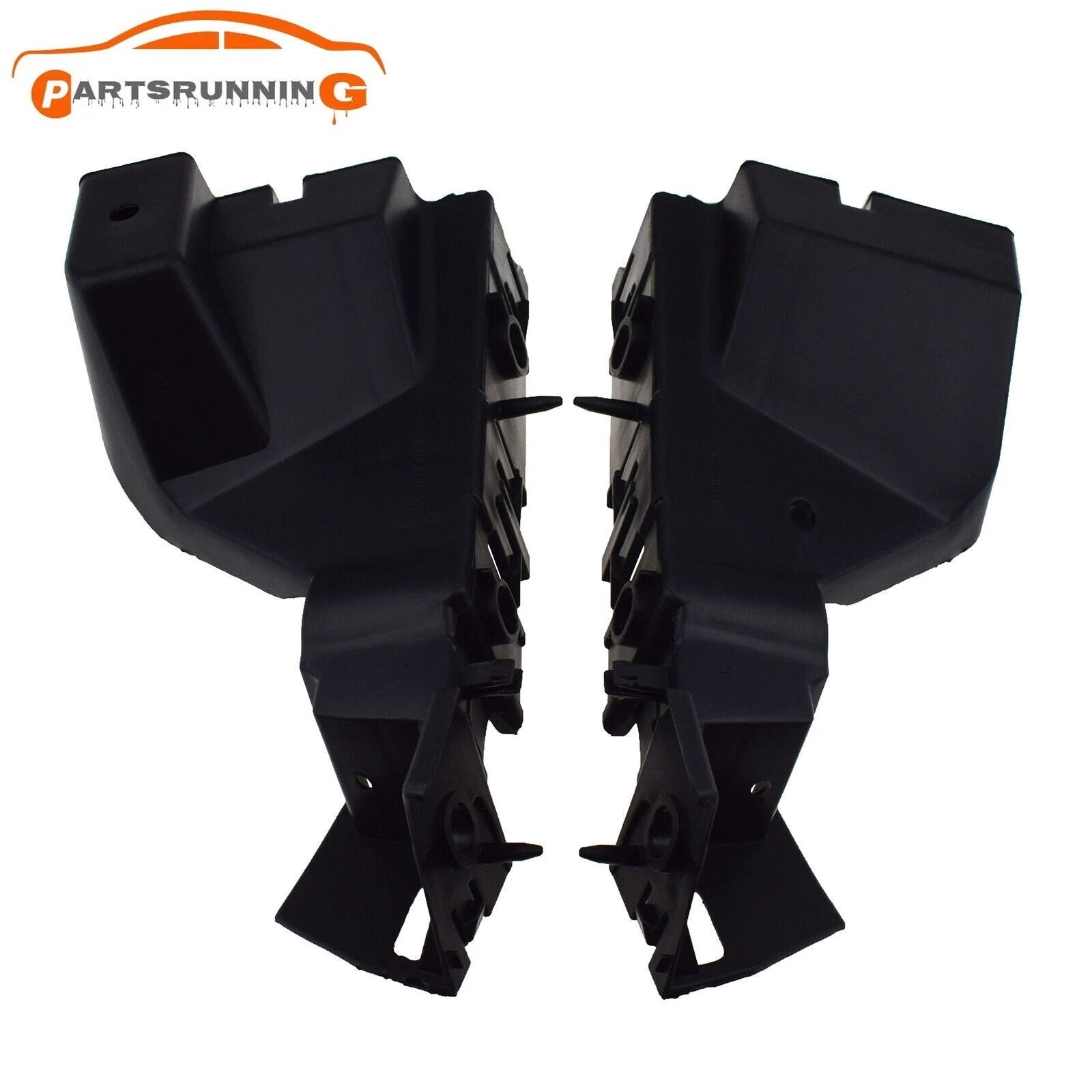 Front Driver & Passenger Side Bumper Bracket For 2009-2017 Audi Q5 2014-2017 SQ5 6B93BC-57