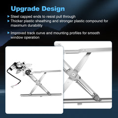 For 1995-2004 Toyota Tacoma Front Left Driver Side LH Window Regulator & Motor