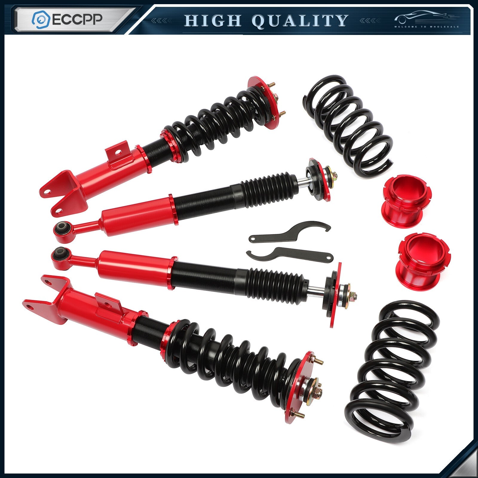 ECCPP Coilovers Suspension Set Adj. Height For DODGE CHARGER SRT8 06-10 RWD ONLY ECCPP