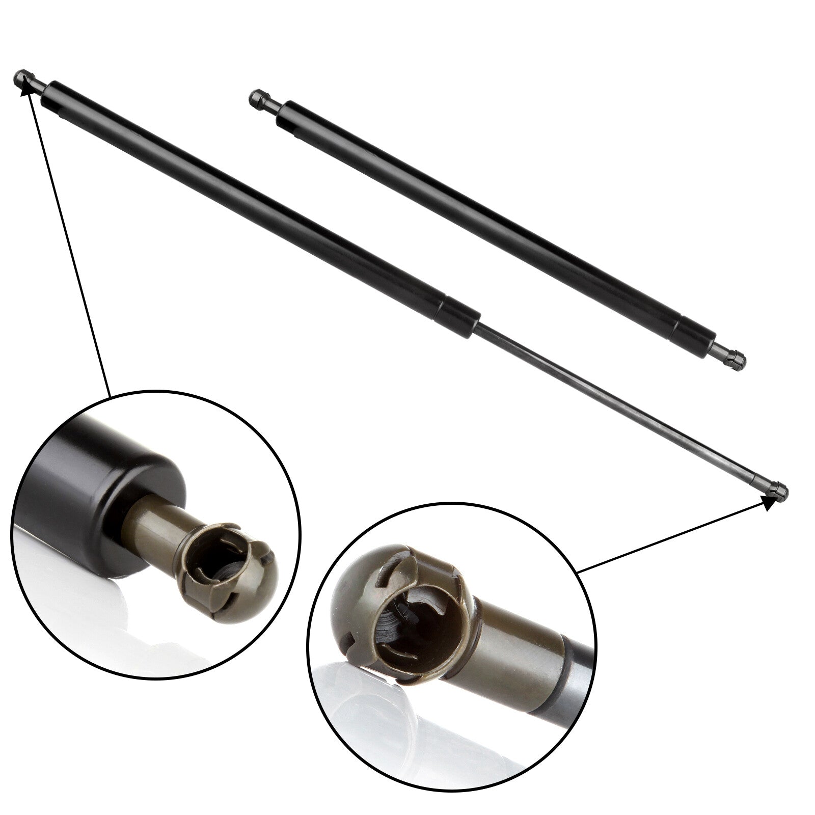 ECCPP 2x Rear Tailgate Gas Lift Supports Strut For 84-94 Cherokee Wagoneer 4872 ECCPP