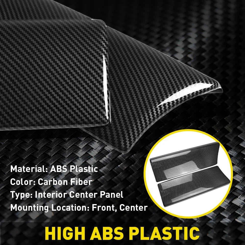 For Mercedes Benz E W213 16-23 Carbon Fiber Interior Armrest Box Storage Cover A 6B93BC-57