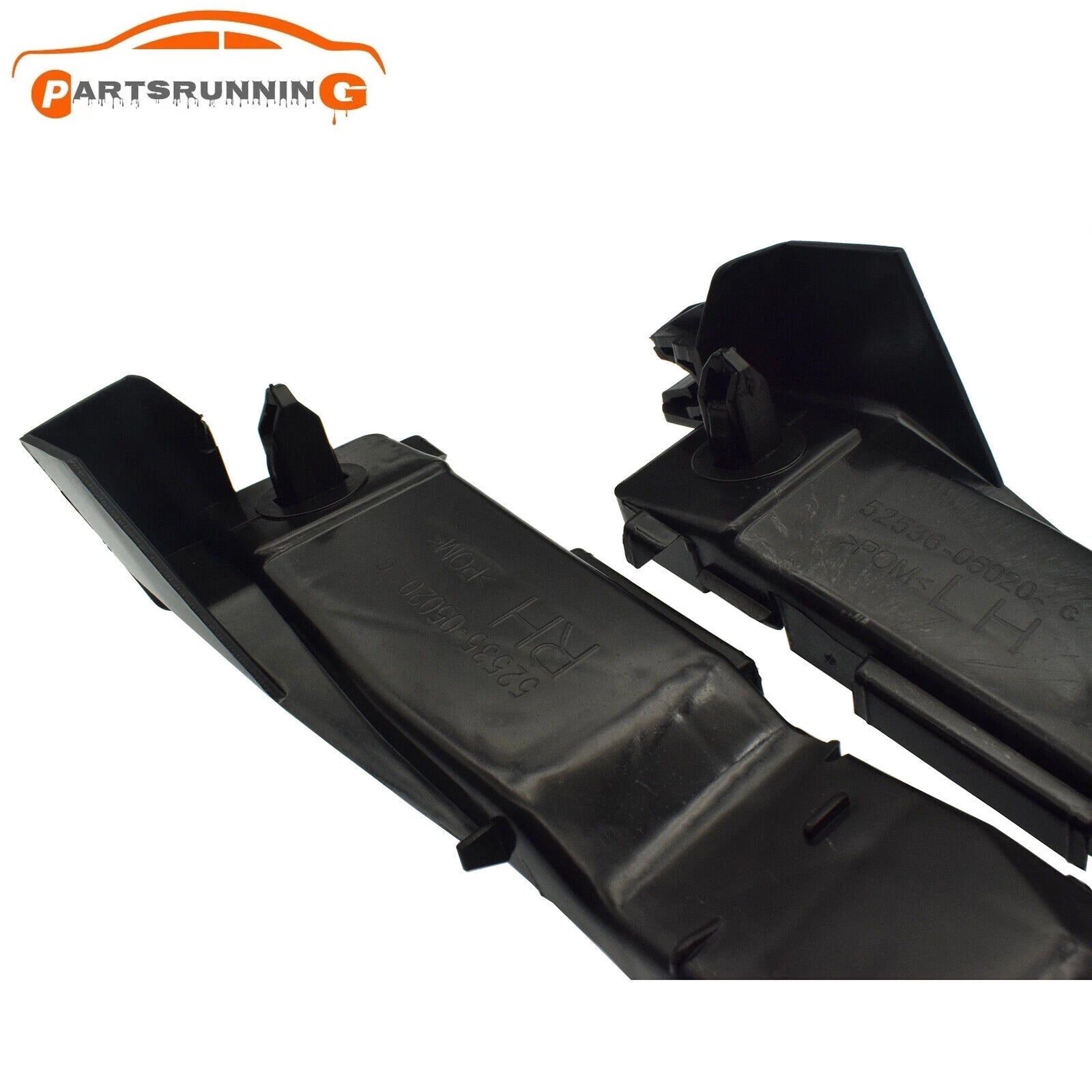 Front Left Right Bumper Mount Support Brackets For Toyota Avensis II T25 2003-08 6B93BC-57