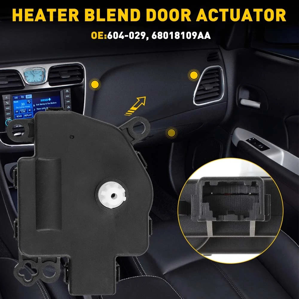 Blend Air Door Actuator for Chrysler Dodge Journey Jeep Compass Ram 68018109AA A 6B93BC-57