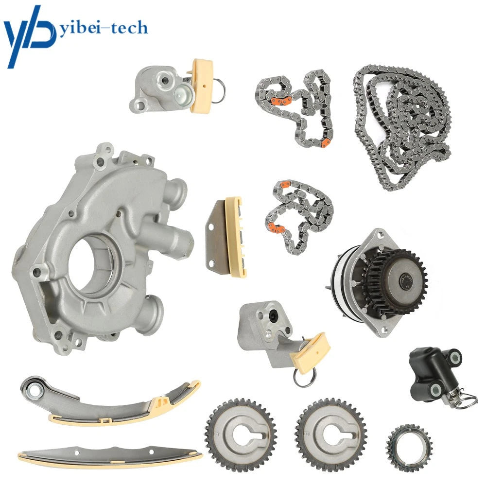 Timing Chain Kit Water Oil Pump For Nissan Frontier Pathfinder 2005-2010 VQ40DE 6B93BC-57