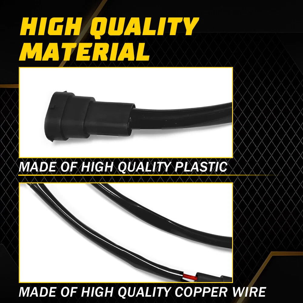 Conversion Wire H11 to H1 Two Harness Headlight Low Adapter Connector Plug EOA 6B93BC-57
