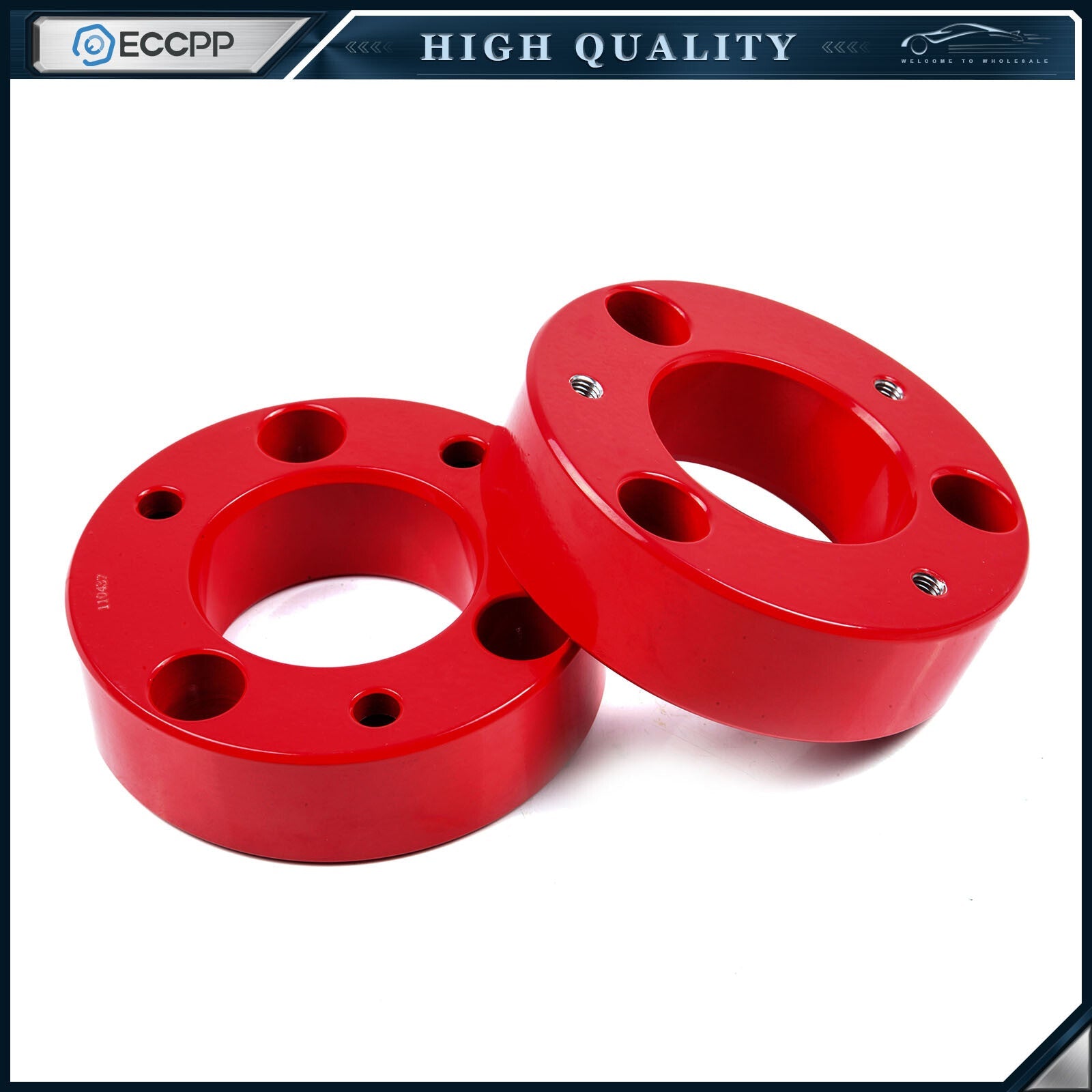 2.5" Front Leveling Lift Kit & Front Complete Struts For 2009-2013 Ford F150 4WD 6B93BC-57