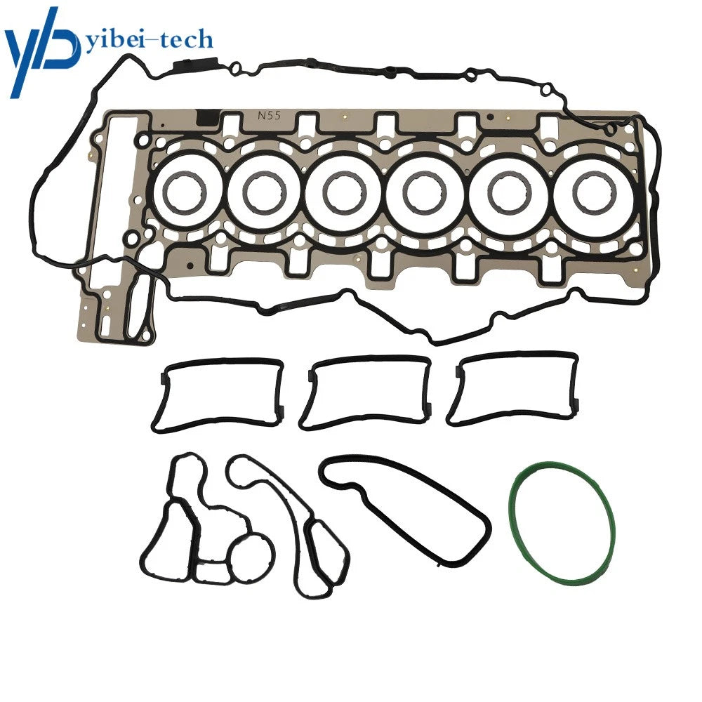 For BMW N55 3.0L Engine Overhaul Rebuild Kit Set W/ Crankshaft & Con Rods&Timing 6B93BC-57