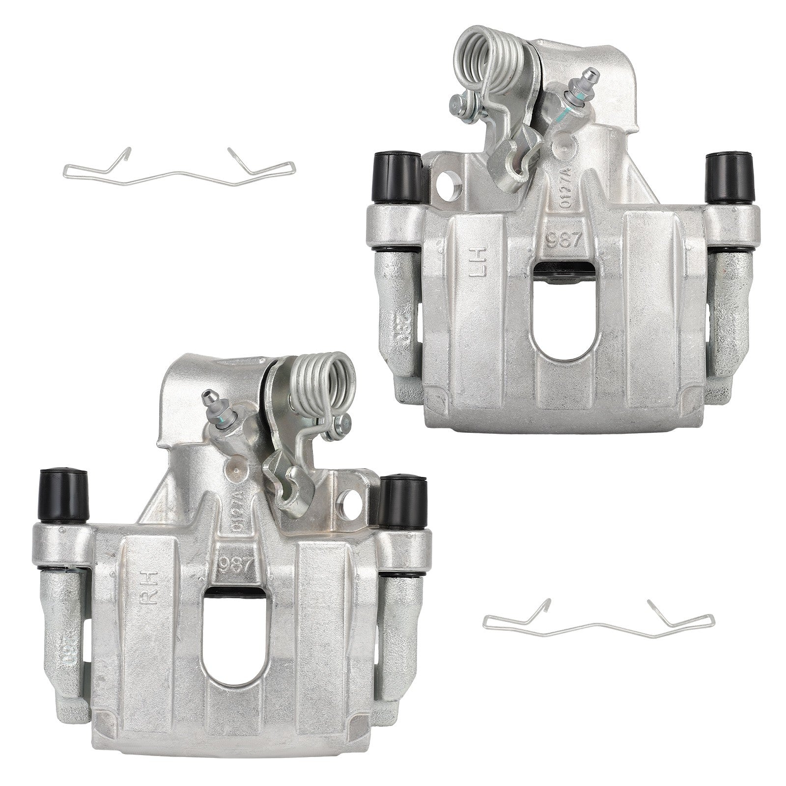Rear Left Right Brake Calipers 2Pcs For 2004-2008 Mazda 3 2008-2013 Volvo C30 6B93BC-57