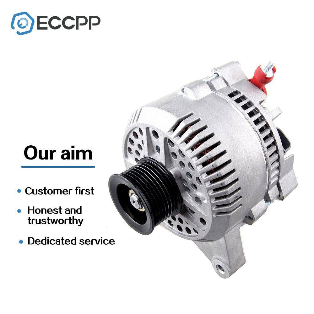 Alternator For Ford E-150 E-350 E-450 Ford Expedition 4.6L 5.4L F75U-10300CA 6B93BC-57