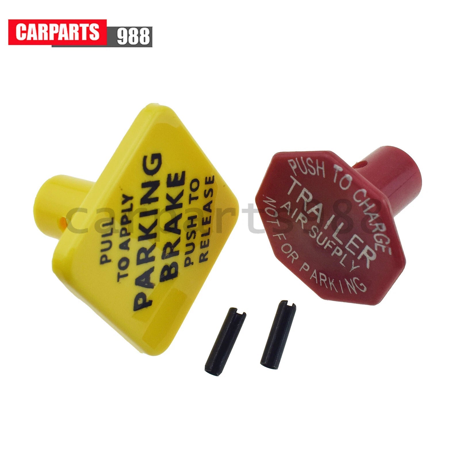 Parking Brake Valve & PP-7 Trailer Air Supply Push-Pull Knob 248433 290655 6B93BC-57