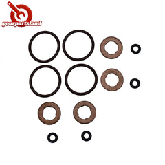 4 CYLINDER COMMON RAIL DIESEL INJECTOR SEAL KIT FOR VW AUDI TDI TOUAREG A8 A7 A6