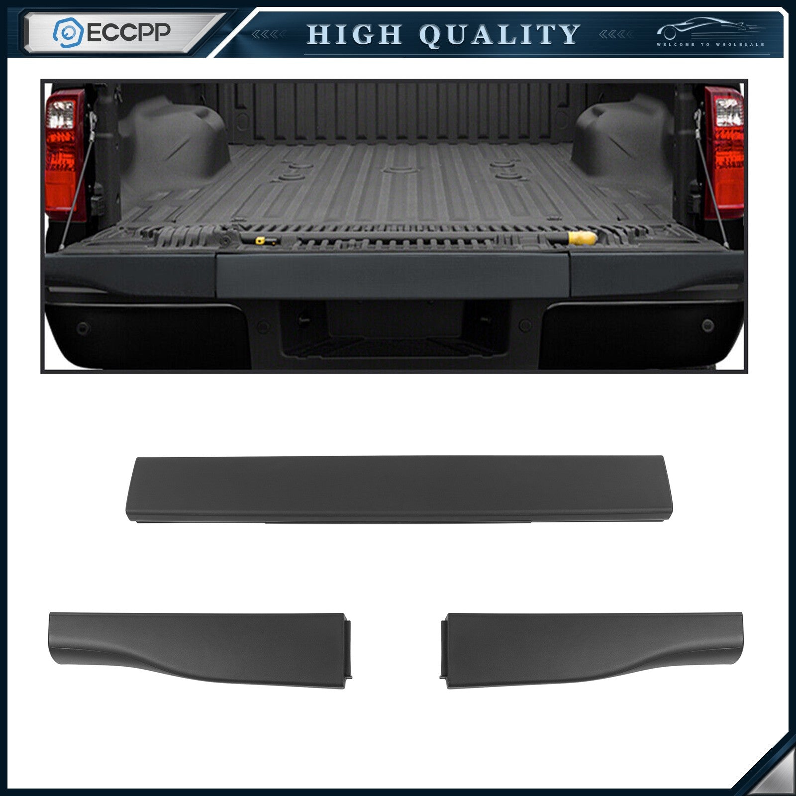 Tailgate Spoiler For 2008-2016 Ford F250 F350 SD 924-573 FO1904112 KOEEP