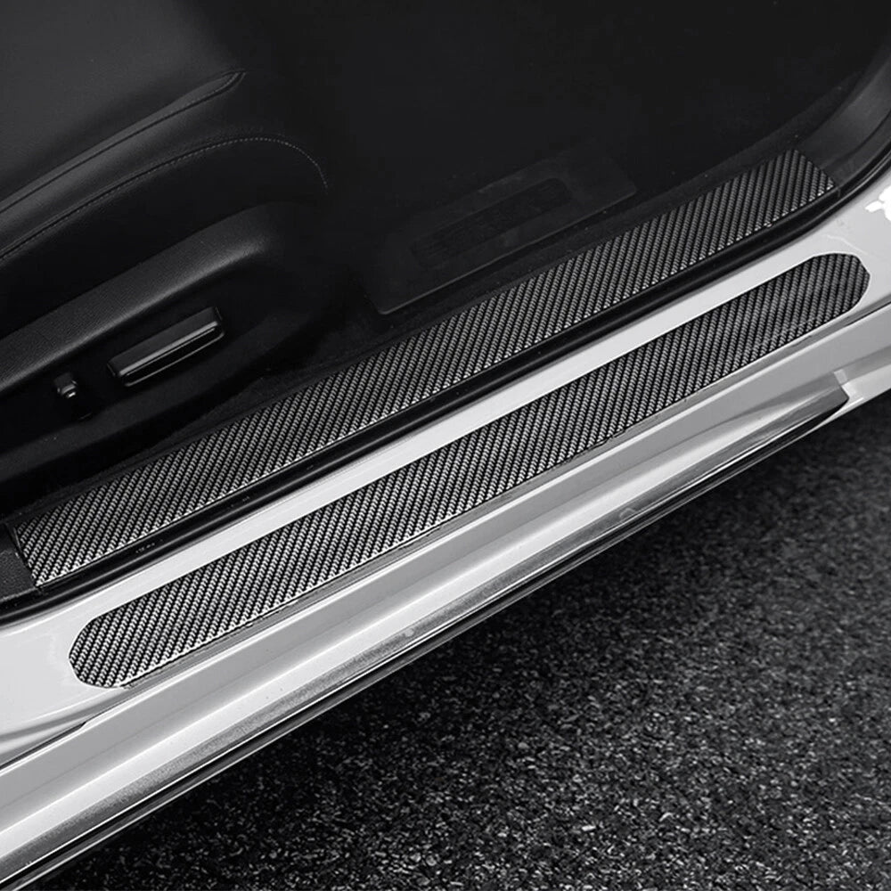 Accessories Door Fiber Car Carbon Sill Plate Scuff Cover Anti Scratch Sticker 2M 6B93BC-57