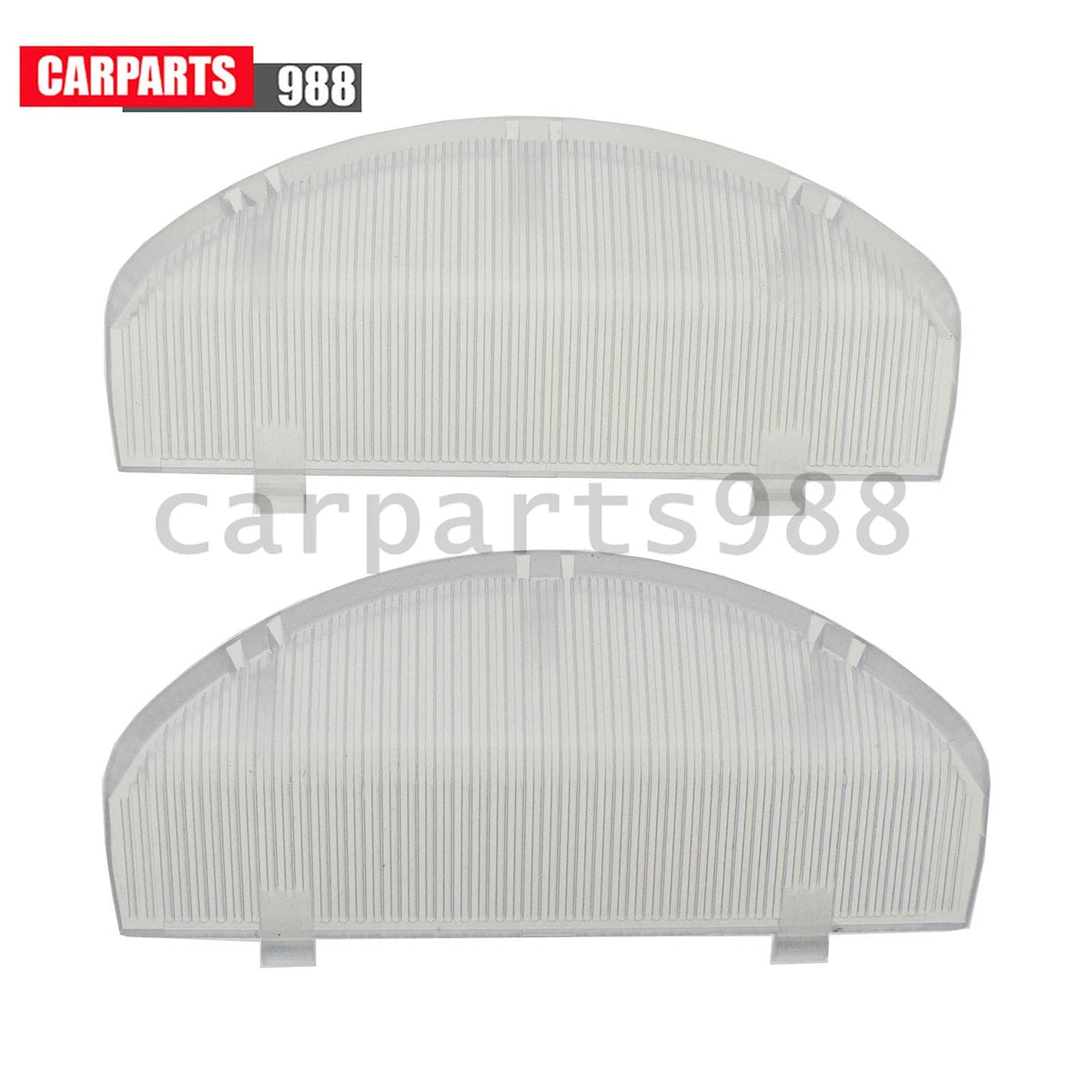 2x Door Transparent Welcome Lamp Cover for Mitsubishi Pajero V93 V97 MR576170HA 6B93BC-57
