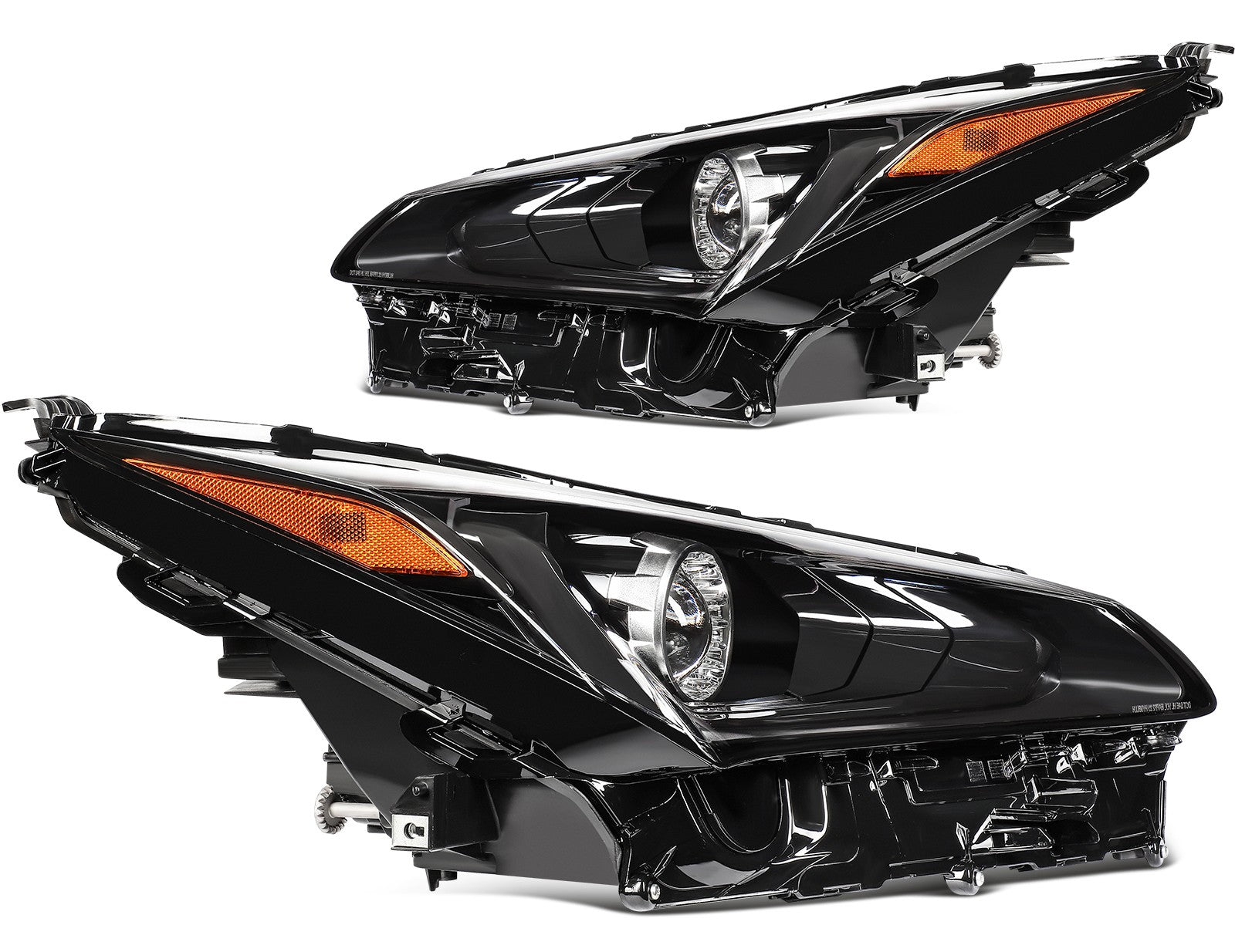 For 2021 2020 2019 2018 Lexus NX300 NX300h w/Projector Headlights Assembly Pair 6B93BC-57