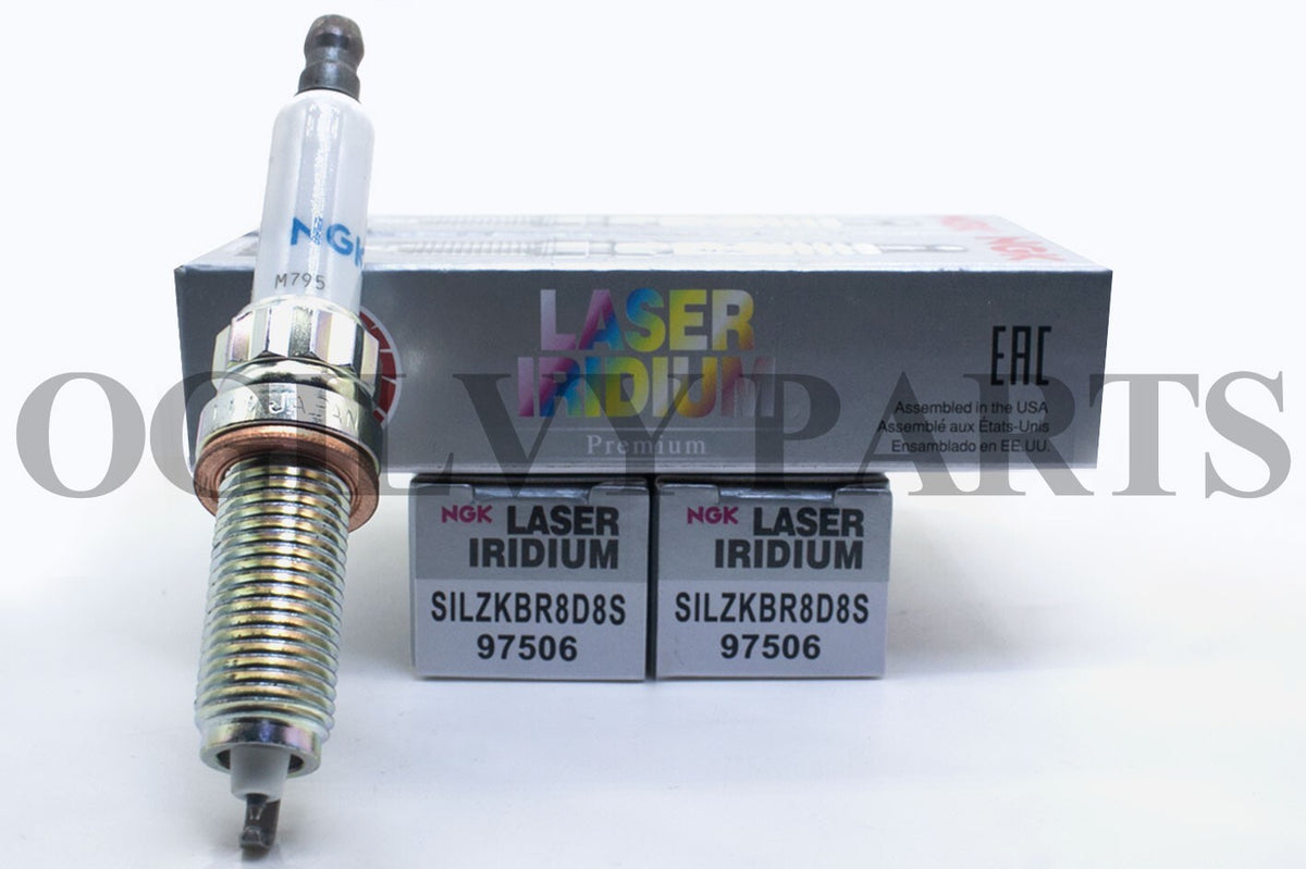 Set of 4 Spark Plug-Laser Iridium High Ignitability NGK 97506.