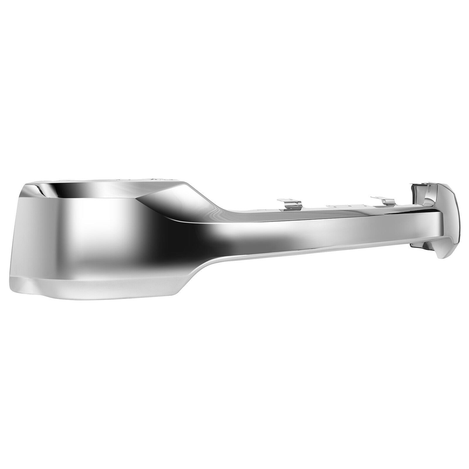 Chrome Front Bumper Face Bar For 16-19 Silverado 1500 W/O Sensor&Fog Light Holes 6B93BC-57