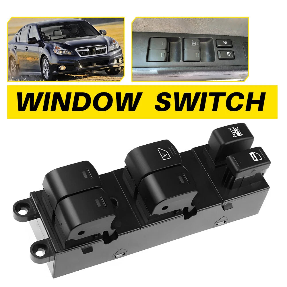 Master Power Window Switch for 2010-2012 Subaru Legacy Front Driver LH Left EOA 6B93BC-57