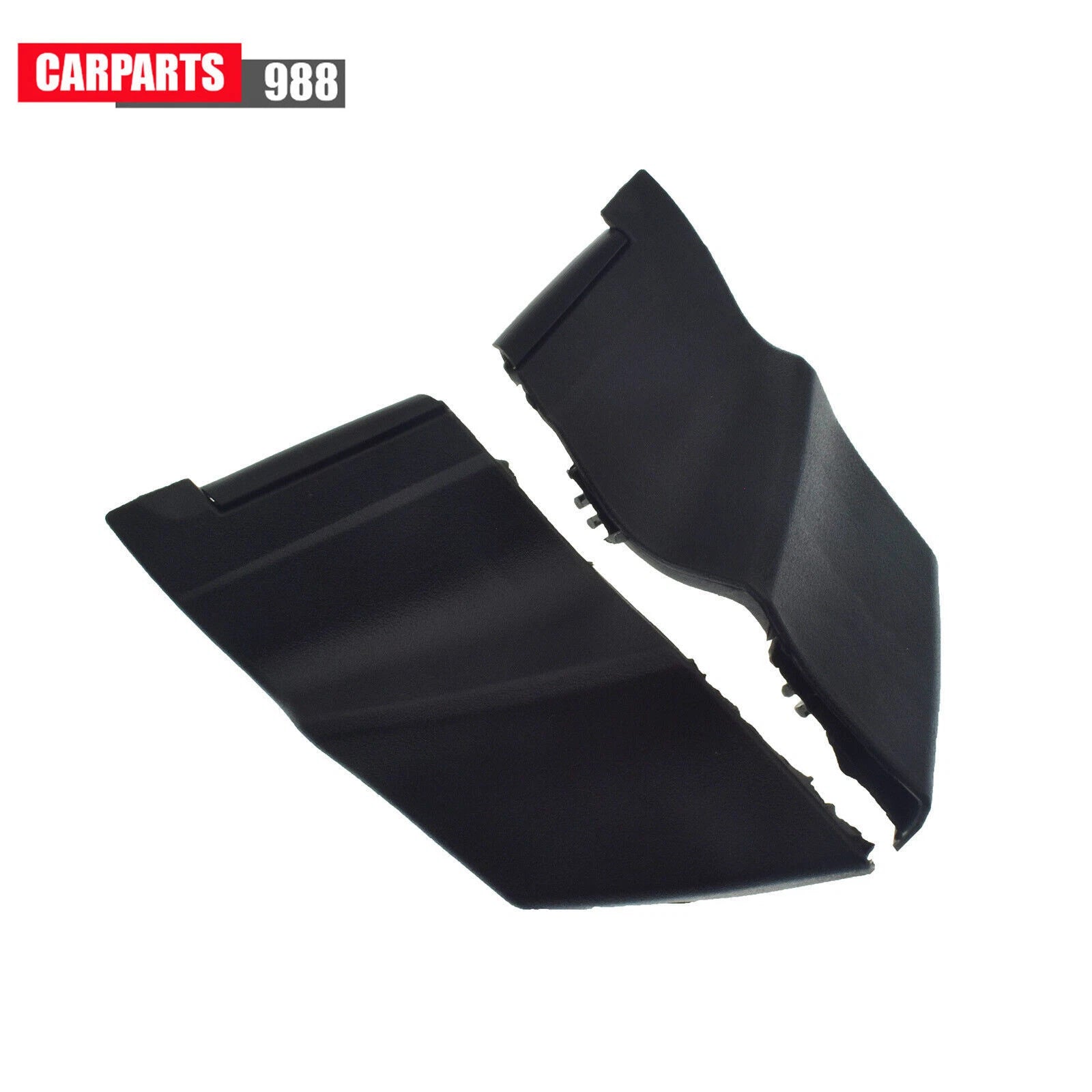 Pair Front Windshield Wrap Corner Wiper Trim Cover For 2006-2010 Toyota Yaris 6B93BC-57