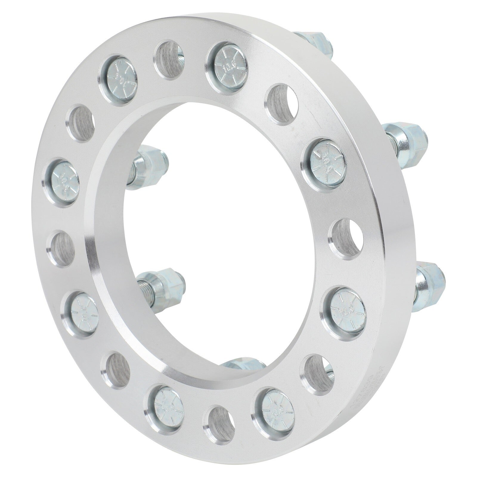 2 Pcs 1 inch 8x6.5 Wheel Spacers 9/16"x18 For Dodge Ram 2500 3500 Ford F-250 6B93BC-57