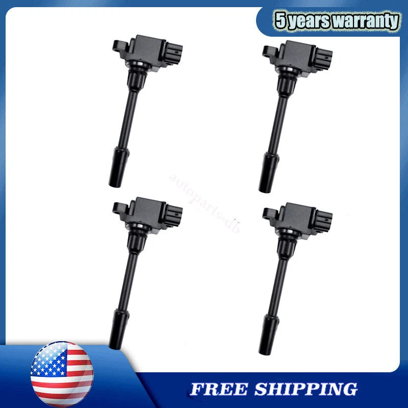 4x Ignition Coils MD362913 For Mitsubishi Eclipse Galant Lancer VOLVO V40 S40 6B93BC-57