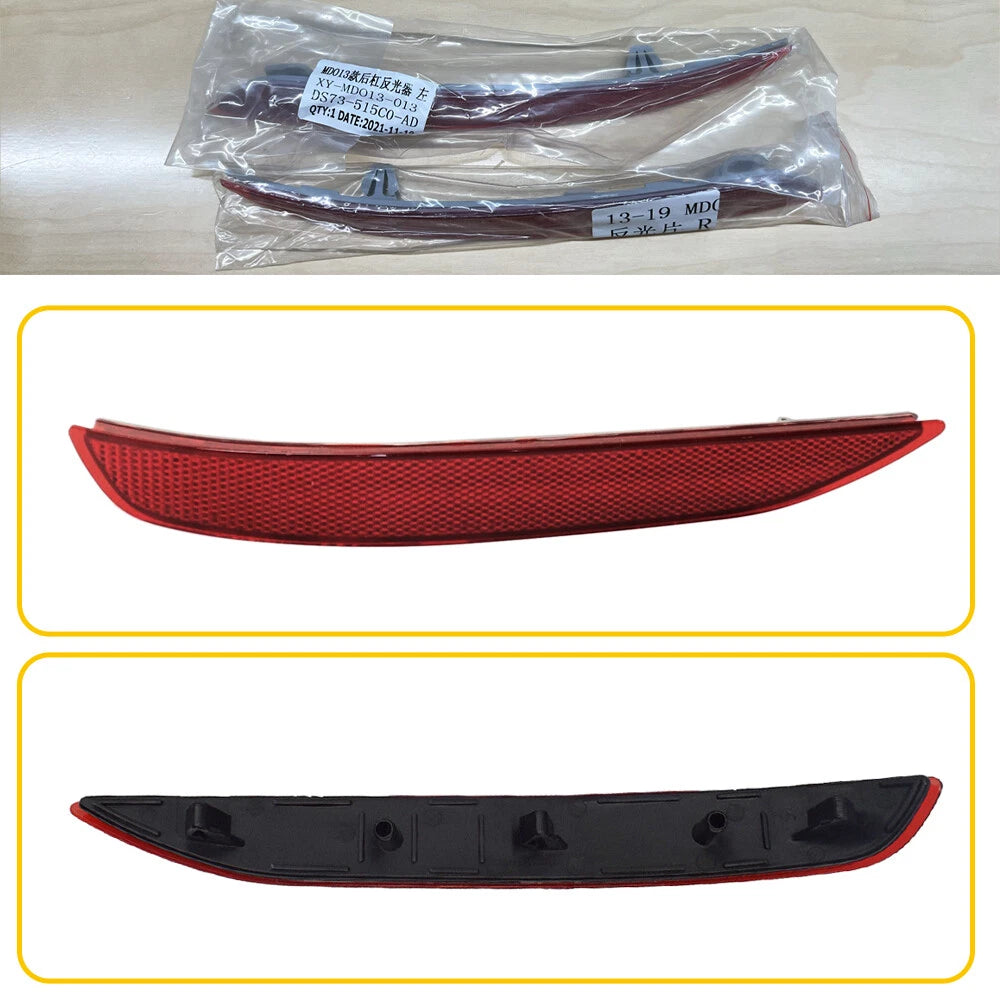 Left Rear Bumper Reflector Driver Side For Chevrolet Equinox 2018 2019 2020 6B93BC-57