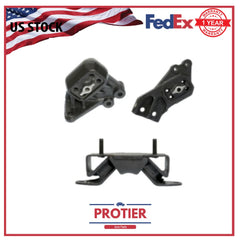 Motor & Trans Mount 3PCS for 02-05 Dodge Ram 1500 4.7L/ 03-05 Ram 1500 5.7L 4WD 6B93BC-57