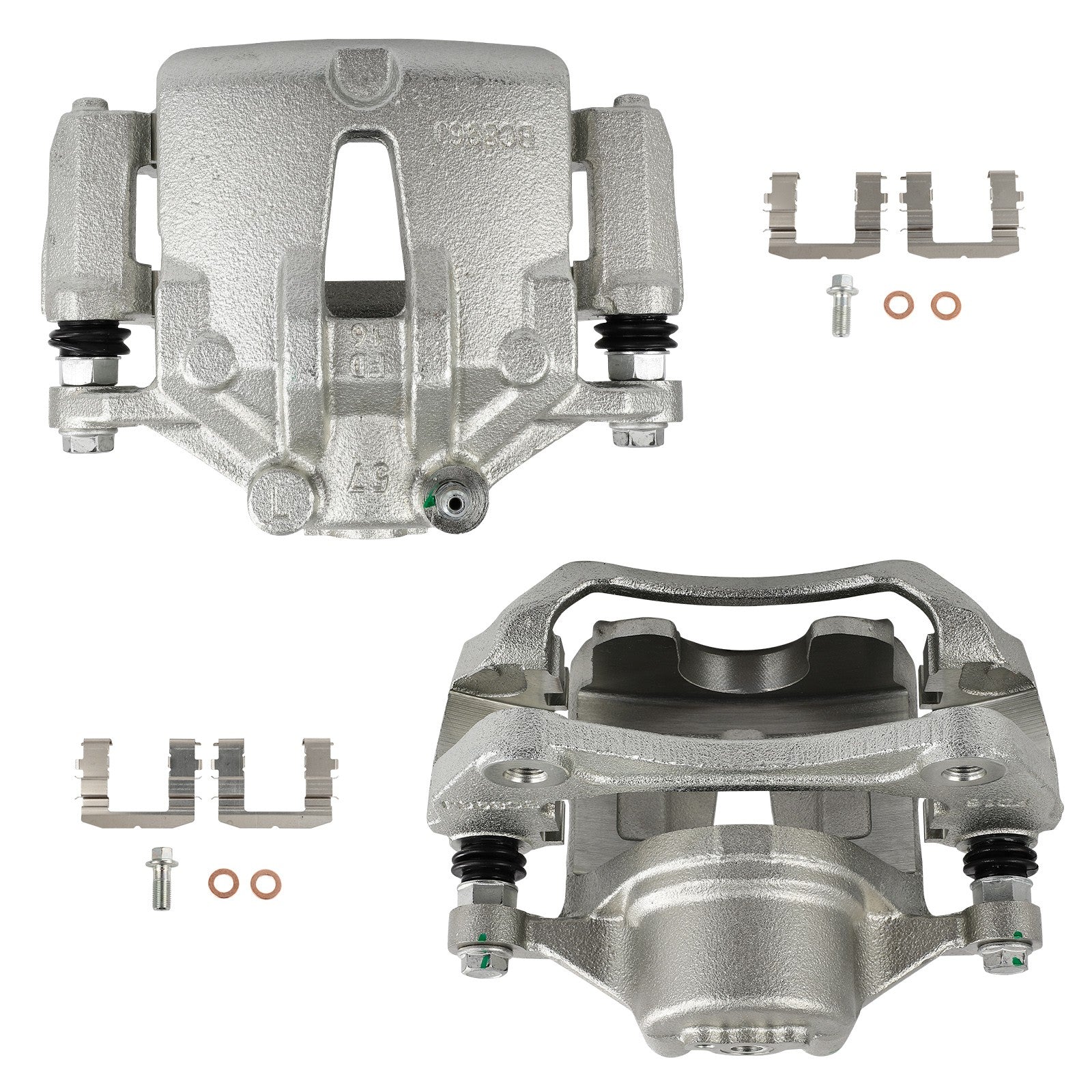 Front Brake Calipers 2Pcs  For 2010-2013 Kia Forte 2010-2013 Kia Forte Koup 6B93BC-57