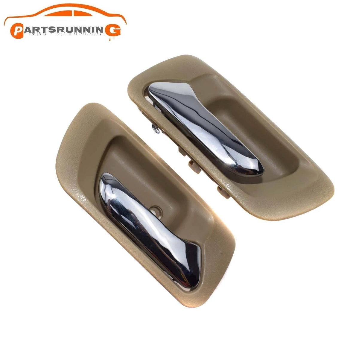 Rear Pair Beige Interior Door Handle 72660S84A01ZC For 1998-2002 Honda Accord 6B93BC-57