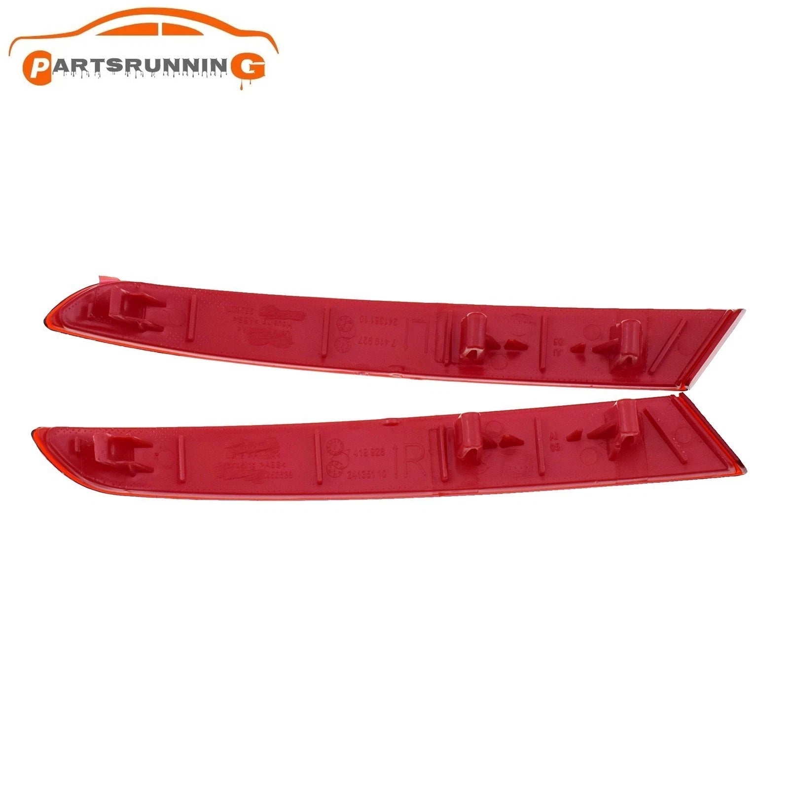 Rear LH &RH Side Bumper Light Reflector For BMW X3 18-21 63147419928,63147419927 6B93BC-57