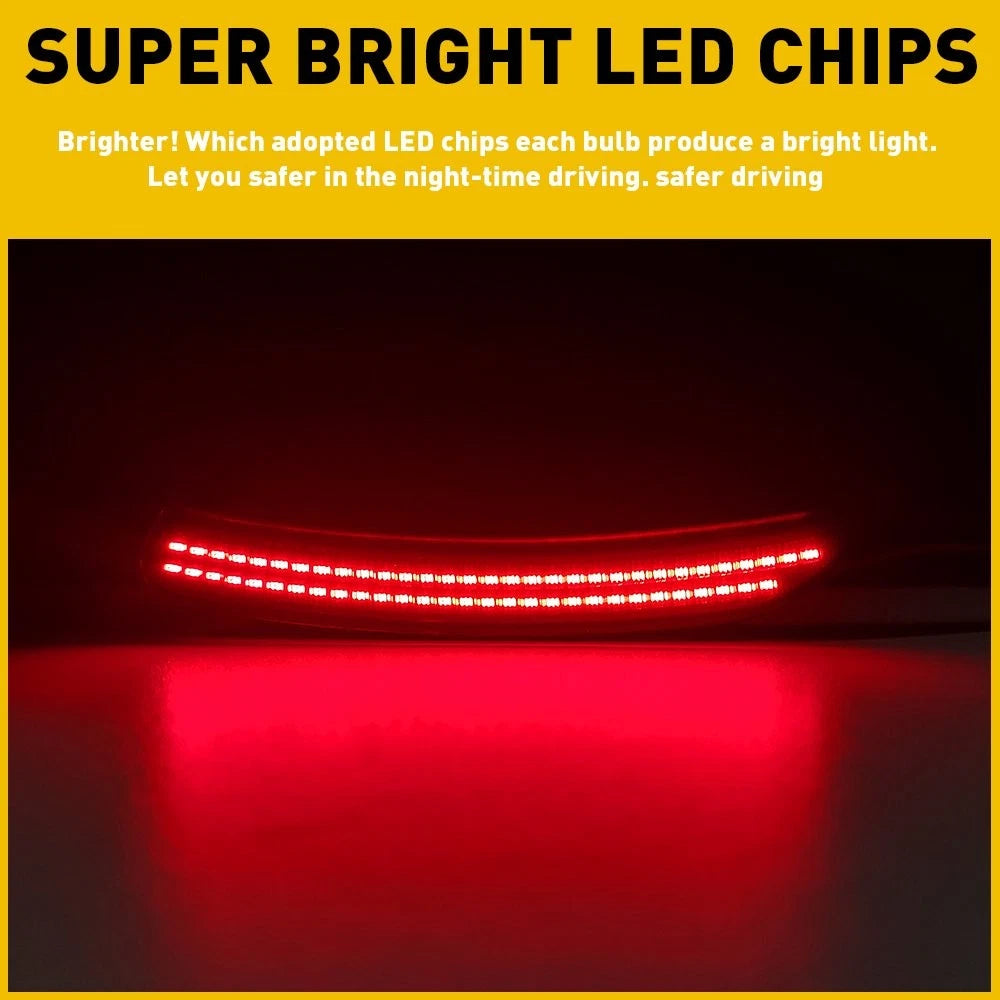 Rear/Front LH+RH Amber Side Corner LED Marker Indicator For Lights Chrysler 200 6B93BC-57