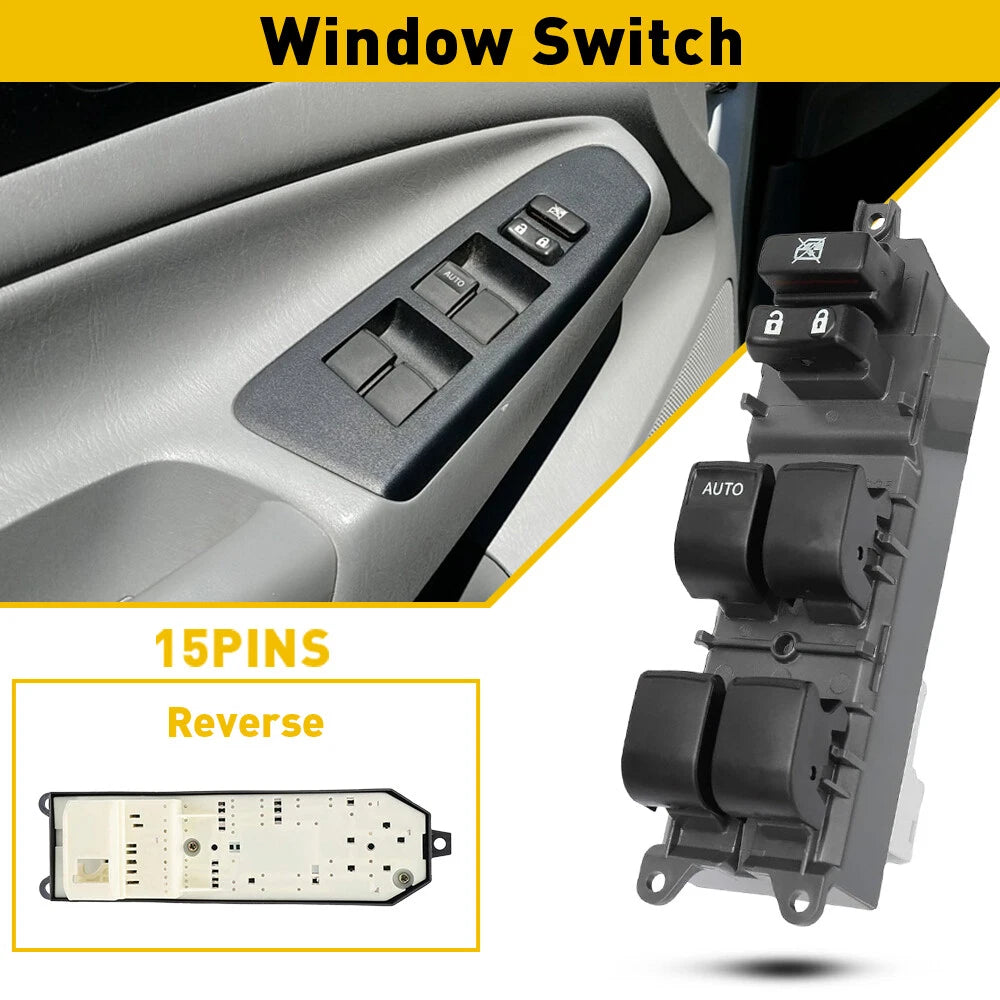 For RAV4 Toyota Camry Corolla Power Window Master Control Switch 84820-06100 EOA 6B93BC-57