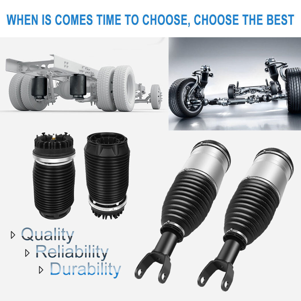 4Pcs Front Rear Air Suspension Shock Strut For Dodge Ram 1500 Limited 2013-2019 6B93BC-57