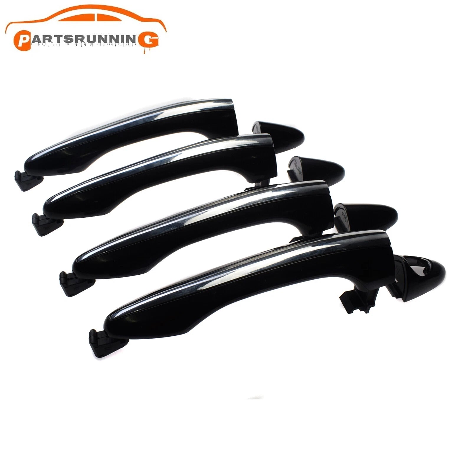 4PCS Front & Rear LH RH Exterior Door Handle Set For 2011-15 Kia Optima 2.0 2.4L 6B93BC-57