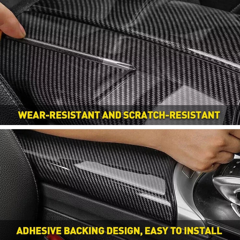 For Mercedes Benz E W213 16-23 Carbon Fiber Interior Armrest Box Storage Cover A 6B93BC-57